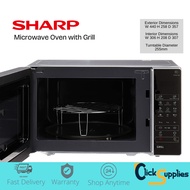 SHARP Microwave Oven With Grill 20 Litres Capacity With Touch Control Panel with Warranty