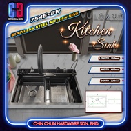 VULCANO HONEYCOMB BLUE WHALE SINK 7546-BW | PIANO SINKS | HONEYCOMB SINKS | ANTI SCRATCHES SINK | WA