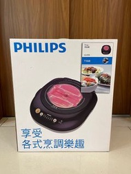 飛利浦Philips/萬用黑晶爐/電磁爐/全新原價1980/煮燉滷煎炸炒/不挑鍋