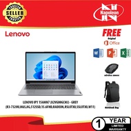 LENOVO LOQ 15IAX9E (83LK002AMJ) - GREY (I5-12450HX,8G,512SSD,RTX3050,144HZ,15.6FHD,W11)