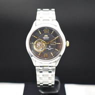 Orient Japan (Automatic) "Golden Eye Collection" รุ่น FDB05001B นาฬิกาผู้ชาย หน้าปัดสีดำ-ทอง รับประก