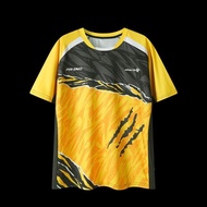 P.R IND MYS HARIMAU SPORTS BADMINTON COMPETITION T-SHIRT (PURUI/PR) - FREE BRAND NEW M4 GRIP