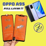 LAYAR OPPO A95 FULL COVER 9D, 10D, 111D GLASS SCREEN PROTECTOR