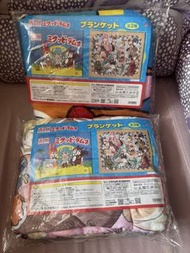 System Services KUPPY RAMUNE Kakudai 太空糖 x 初音未來 兔子與松鼠 景品 毛毯 (全2種)