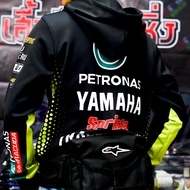 KGNPRO® | เสื้อฮู้ดพิมพ์ลาย PETRONAS MotoGP YAMAHA | Hoodie | Neoprene ผ้านีโอพรีน | Motocycle