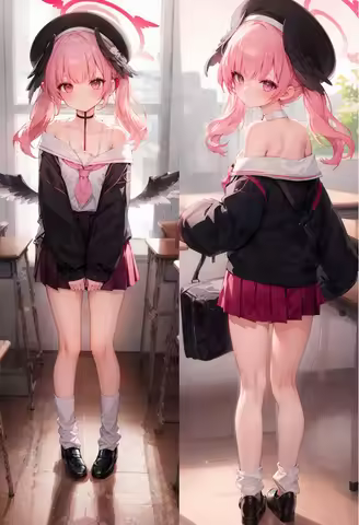 Anime Cartoons Blue Archive Shimoe Koharu Cosplay Dakimakura Pillow Case Hugging Body Prop