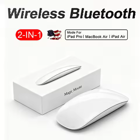 Original Wireless Magic Mouse Bluetooth 5.0 Ultra Thin Touch Mouse For Apple Macbook Air iPad Micros