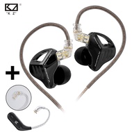 KZ ZVX PRO Earphones Add KZ AZ09 HD Module C Pin Bluetooth 5.4 Dual Channel Monitor Cable Comfortabl