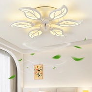 Flower Shape Light with Fan Ceiling Fan with Lights and Remote Control 2 In 1 Ceiling Light with Fan