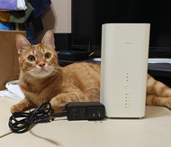 Huawei B818-263 華為 4G 網卡轉 WiFi 路由器 Router，支援 4CA 高速網路，有 NCC 字號的遠傳代理台灣公司貨。附專用的延長天線
