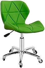 Gaming Chair Modern Adjustable Swivel PU Leather Computer Table Home Cleaner Chair with Chrome Legs and Rollers G (Color : G)