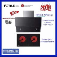 Fotile Hood JQG9031 + Fotile Electric Hob EEG75201