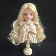 SDAYG Multicolor Bjd Doll Wig High Temperature Fiber Curly Hair Bjd Wig Accessories Doll Curly Hair 