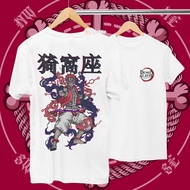 AKAZA ANIME DEMON SLAYER T-SHIRTS - AKAZA DEMON SLAYER T-SHIRTS, DTF SCREEN PRINTED T-SHIRTS - WHOLE