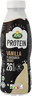 Arla Protein Vanilla Flavoured Shake, 500g - BCAA (Lactose Free)