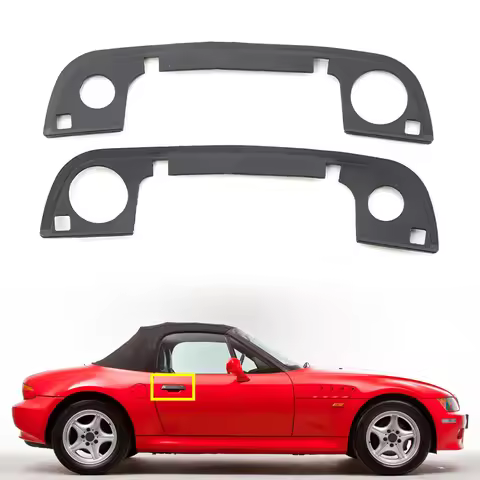 2Pcs Auto Exterior Door Handle Gasket Seals For BMW 3 Series E36 5 Series E34 7 Series E32 Z3 2-Door