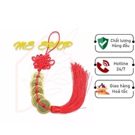 Five Emperor Coin String, Lucky Coin Chain, Five Emperor Coins (string of 5 coins)