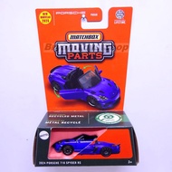 Matchbox Moving Parts 2024 Porsche 718 Spyder RS Blue