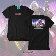 GG T-Shirt SELENA S.T.U.N Skin S.T.U.N SELENA Mobile Legends Kaos Custom Katun Slim-fitting