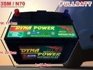 3SM 2SM NS60 NS40 Dyna Power Calcium Battery Maintenance Free Car Battery