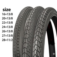 Tayar Basikal 16/20/22/24/26/27 x 1 3/8 28 x 1 1/2 Bicycle Tyre Vintage Classic City Bike Cruiser Ti