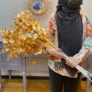 Orchid Gold Flower Wedding Decoration Bunga Hiasan Pelamin Tunang Nikah Hantaran Bunga Hiasan