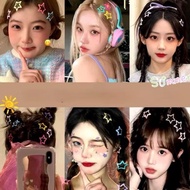 Contents: 10 star clips, random color star/