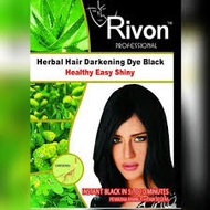 Rivon Hair Darkening Dye - Inai Rambut