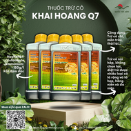 (Combo 5 chai) Thuốc trừ cỏ KHAI HOANG Q7 150SL (chai 900ml) - DATE MỚI Glufosinate 150SL