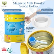 SG SELLER  NDD - SAFE MAGNETIC MILK POWDER FORMULA MILK POWDER SCOOP HOLDER SILICONE SCOOP HOLDER