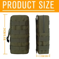 Molle Pouch 500D Nylon Pouch Multi-Function Tool Pouch Water-Resistant EDC Pouch Bag Accessory