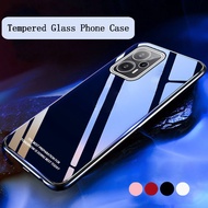 For Xiaomi POCO F5 Pro Phone Case Luxury Tempered Glass Back Cover For Xiaomi POCO F5 5G F5Pro poco f5 pro Protective Glass Cover Fundas Capa