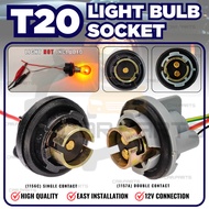 1156C 1157A T20 Bulb Socket Adapter Connector LED Parking Side Light Lamp Holder