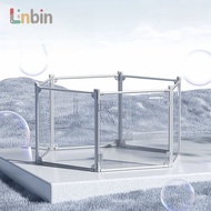linbin.sg Acrylic Dog Cage Transparent Dog Fence Bold Dog Playpen Integrated Typedog Crate