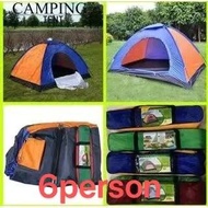 6person Waterproof Outdoor Dome Camping Tent automatic Double Layer waterproof Tent camping tent
