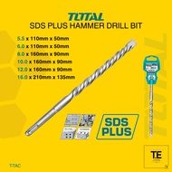 TOTAL Sds Plus Hammer Drill Bit | 5.5 - 16mm |