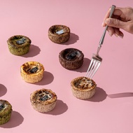 8cm迷你巴斯克蛋糕 2+2/組 原味雪莉 + 土鳳梨拿鐵 (土鳳梨醬)