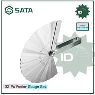 OPPORTUNITY MEASURING TOOL 09407 32PC FEELER GAUGES SET 0.02-1.00MM SATA TOOLS