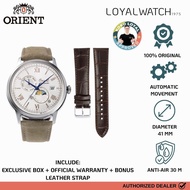 Orient Classic Bambino V.9 "Sun and Moon" 75th Anniversary Limited Edition Men's Watch RA-AK0808S Si