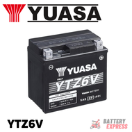 Yuasa YTZ6V Battery ( LOWEST PRICE ) Motorcycle Batteries - Honda Click