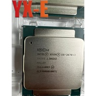 Intel Xeon E5-2670 V3 LGA2011-3 Server CPU Processor E5 2670V3 2.3Ghz 12Core 24threads 30MB SR1XS 120W L3 cache 30MB with Heat dissipation paste