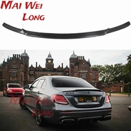 AMG Style spoiler For Mercedes W213 spoiler E Class 4-Door Sedan E200 E220 E250 E300 Carbon Fiber Re