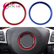 Color My Life Car Steering Wheel Circle Ring Cover Trim Sticker for Mercedes Benz B180 B200 B220 B250 B260 W245 W246 201