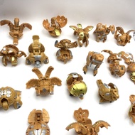 【Fast shipping】bakugan Shot boy Shijia bakugan fire unicorn dinosaur egg ball ejection pair deformat