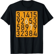 67 Meme Pi 3.14 Number Funny Pi Day Math Lover 6 7 Brainrot T-Shirt