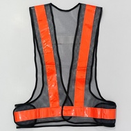 Reflector  V-Netting Vest  COD  Safety Vest V-Netting Black C/W Yellow Reflector With Pocket (Ready 