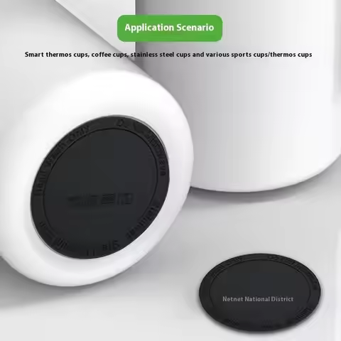 10 Pcs Round Rubber Coaster Pad Self Adhesive Cup Bottom Stickers Non-slip Anti-scald Tumbler Cup Pr