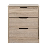 Furinbox ตู้ 3 ลิ้นชัก รุ่น TIANA - สีธรรมชาติ