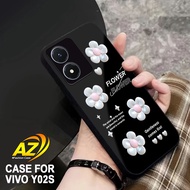 Latest Vivo Y02s Case [FLWR MOTIF] Mobile Phone Case Mobile Phone Protector Mobile Phone Accessories