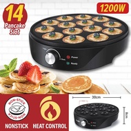 Chiaw77 [ 14 SLOT ] PANCAKE MAKER Kitchen Household Electric Pancake Cooker [ 1200W ]